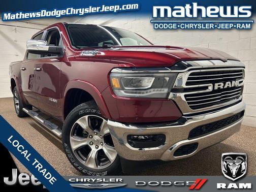 Delmonico Red Pearlcoat 2021 RAM 1500 Laramie