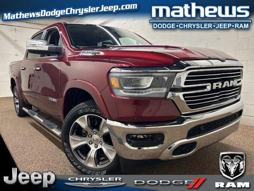 Delmonico Red Pearlcoat 2021 RAM 1500 Laramie
