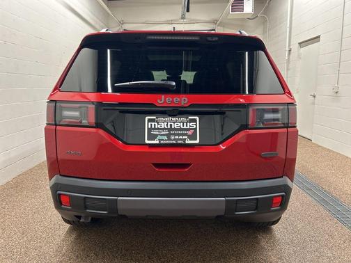 Red 2026 Jeep Cherokee Overland