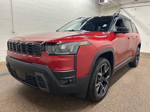 Red 2026 Jeep Cherokee Overland