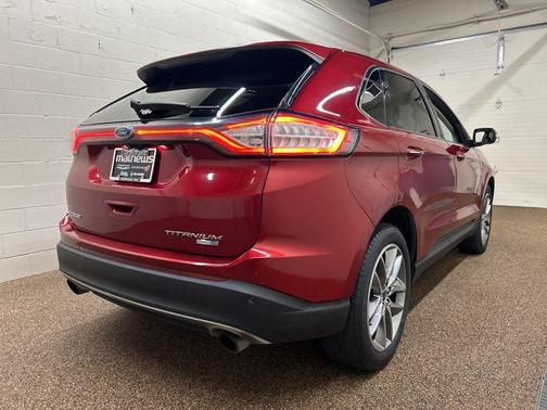 Ruby Red Metallic 2016 Ford Edge Titanium