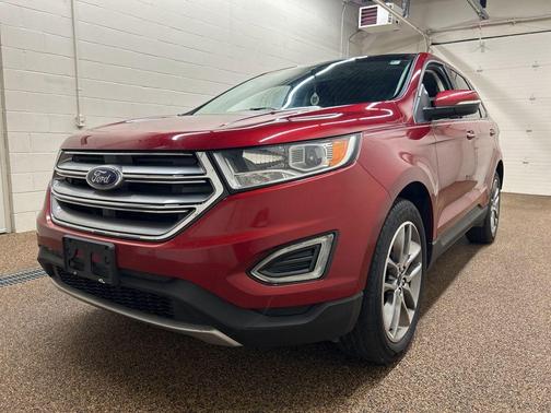 Ruby Red Metallic 2016 Ford Edge Titanium