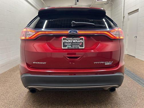 Ruby Red Metallic 2016 Ford Edge Titanium