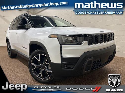 Bright White Clearcoat 2026 Jeep Cherokee Overland