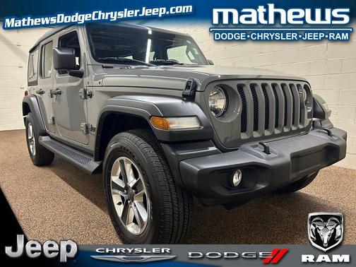 Sting Gray Clearcoat 2022 Jeep Wrangler Unlimited Sport