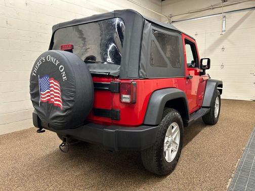 Flame Red Clearcoat 2010 Jeep Wrangler Sport