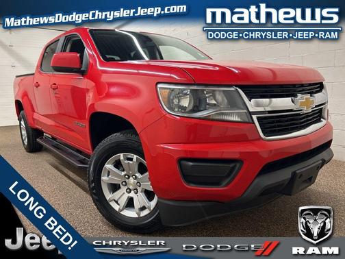 Red 2020 Chevrolet Colorado LT
