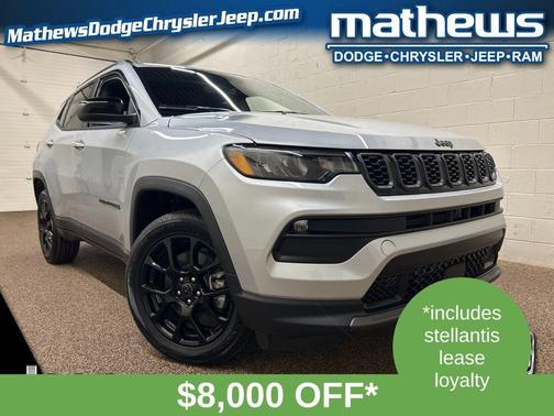 Silver Zynith 2026 Jeep Compass Latitude