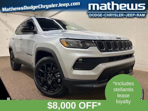 Silver Zynith 2026 Jeep Compass Latitude