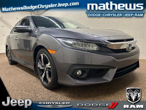 Polished Metal Metallic 2018 Honda Civic Touring