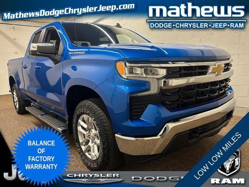Glacier Blue Metallic 2023 Chevrolet Silverado 1500 LT