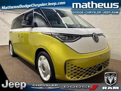 Pomelo Yellow Metallic - Candy White 2025 Volkswagen ID. Buzz 1st Edition