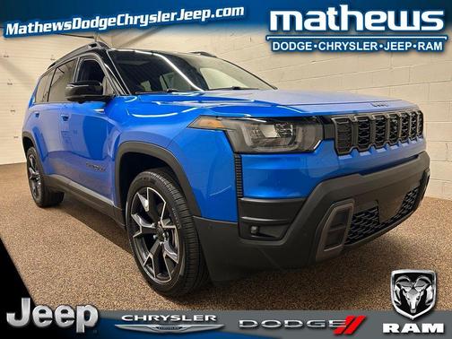 Hydro Blue Pearlcoat 2026 Jeep Cherokee Overland
