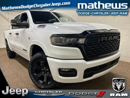 Bright White Clearcoat 2026 RAM 1500 Big Horn/Lone Star