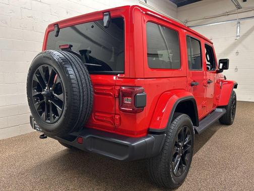 Firecracker Red Clearcoat 2025 Jeep Wrangler 4xe Sahara