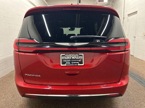 Red 2025 Chrysler Pacifica Select