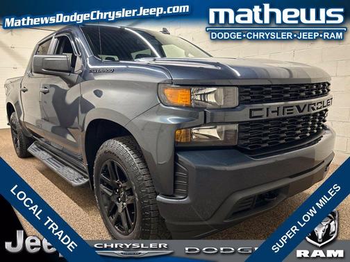 Shadow Gray Metallic 2022 Chevrolet Silverado 1500 Limited Custom