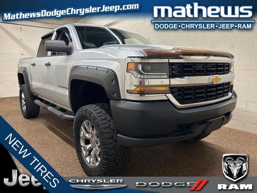 Silver Ice Metallic 2016 Chevrolet Silverado 1500 WT