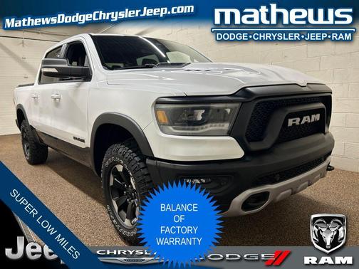 Bright White Clearcoat 2022 RAM 1500 Rebel