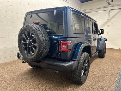 Fathom Blue Pearlcoat 2025 Jeep Wrangler 4xe Sahara