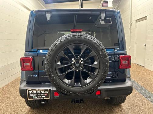 Fathom Blue Pearlcoat 2025 Jeep Wrangler 4xe Sahara