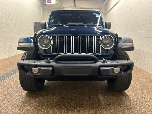 Fathom Blue Pearlcoat 2025 Jeep Wrangler 4xe Sahara