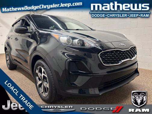 Black Cherry Pearl 2021 Kia Sportage LX
