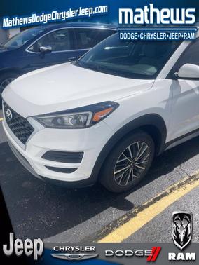 Winter White 2021 Hyundai TUCSON SEL