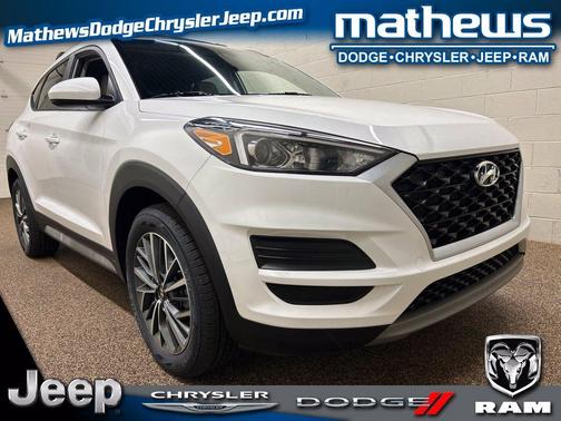 Winter White 2021 Hyundai TUCSON SEL