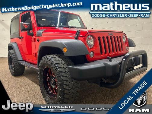 Firecracker Red Clearcoat 2017 Jeep Wrangler Sport