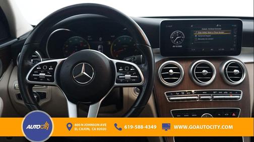 White 2019 Mercedes-Benz C-Class C 300 Sedan