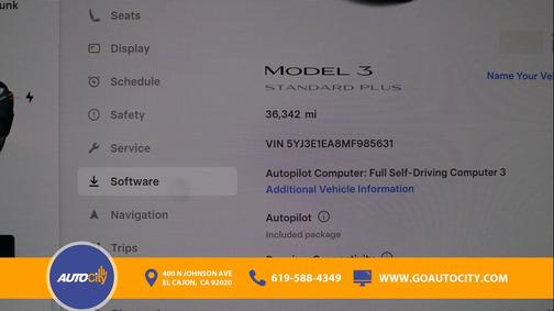 2021 Tesla Model 3 Standard Range Plus