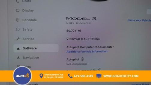 2018 Tesla Model 3 Mid Range