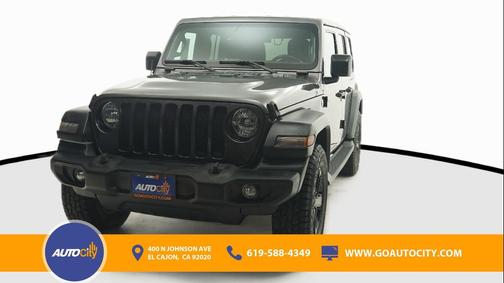 Granite Crystal Metallic Clearcoat 2019 Jeep Wrangler Unlimited Sport Altitude
