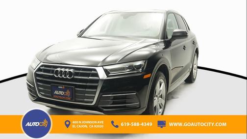 Black 2018 Audi Q5 2.0 TFSI Premium
