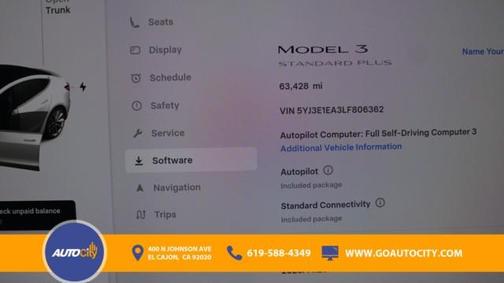 2020 Tesla Model 3 Standard Range