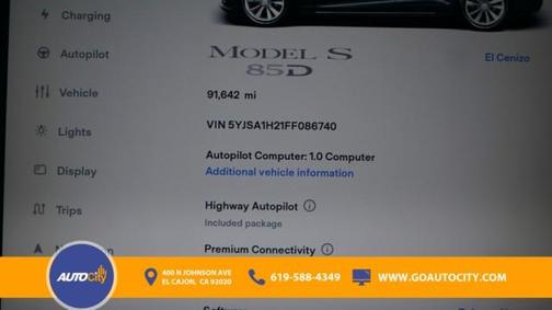 2015 Tesla Model S 85D