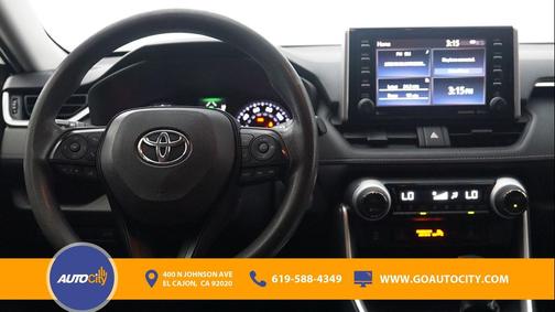 Blue 2019 Toyota RAV4 XLE