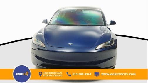 Deep Blue Metallic 2024 Tesla Model 3 Long Range