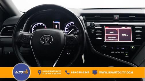 Predawn Gray Mica 2019 Toyota Camry SE