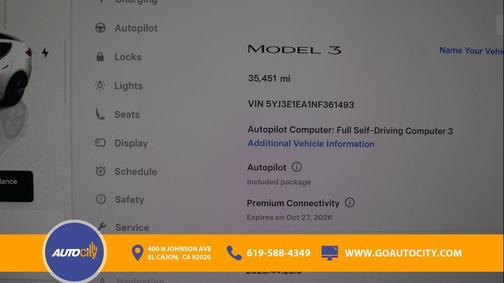 2022 Tesla Model 3 Standard Range
