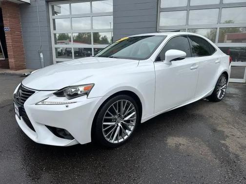 White 2014 Lexus IS 250 Base