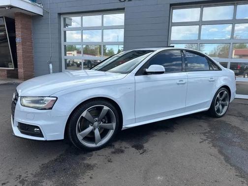 White 2014 Audi S4 3.0T Premium Plus