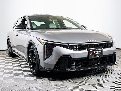 Steel Gray 2025 Kia K4 GT-Line Turbo Sedan