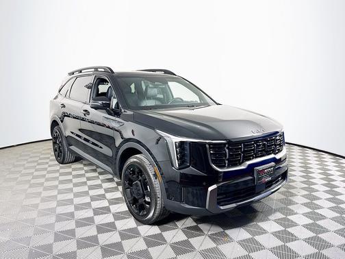 Ebony Black 2025 Kia Sorento X-Line SX Prestige SUV