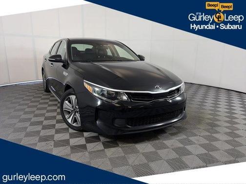 Aurora Black 2017 Kia Optima Hybrid EX