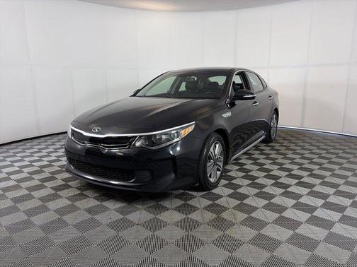 Aurora Black 2017 Kia Optima Hybrid EX