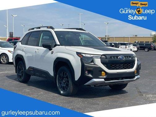 Crystal White Pearl 2026 Subaru Forester Wilderness