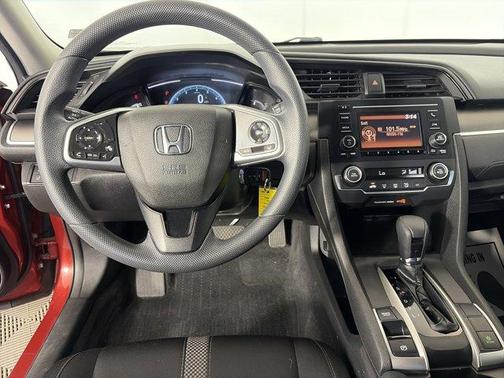 Molten Lava Pearl 2021 Honda Civic LX