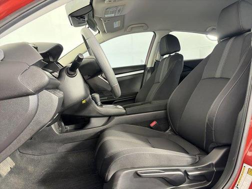 Molten Lava Pearl 2021 Honda Civic LX